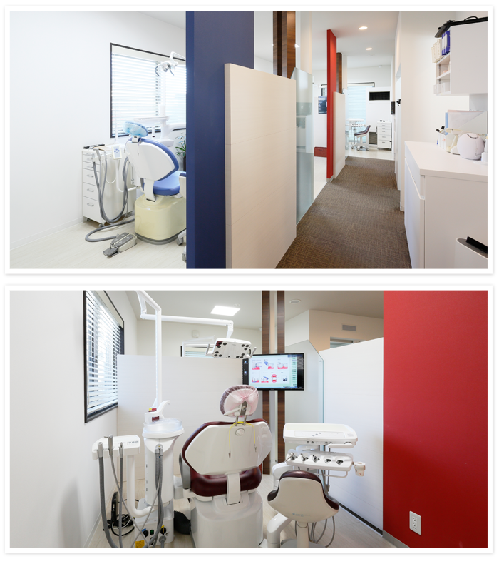 個室形式の診療室